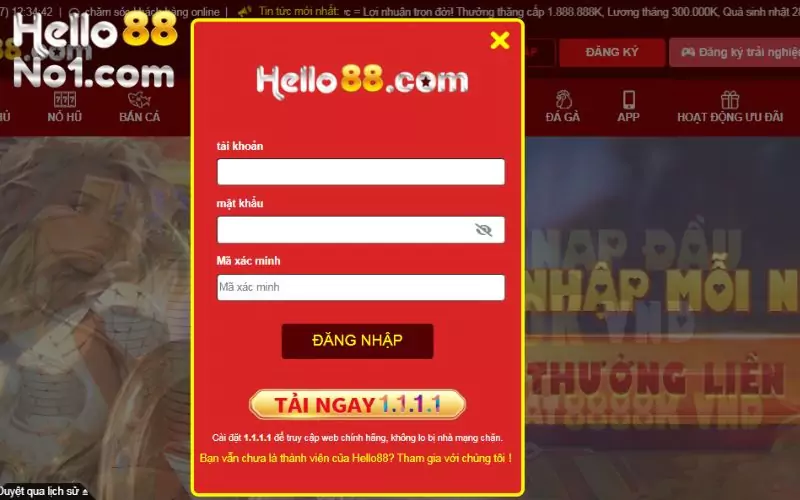 Những câu hỏi thường gặp khi đăng nhập Hello88